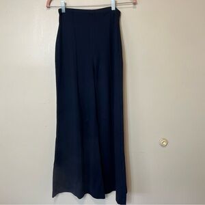 Ripley Radar Women’s Navy Blue Knit Wide Leg Pants. Size Medium. NWOT.